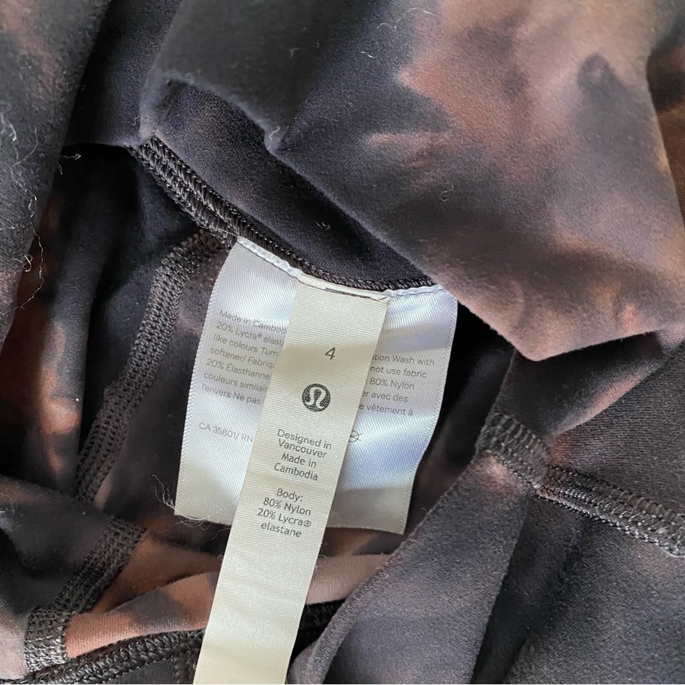 Lululemon Align Tie-Dye Leggings - Picture 3 of 5